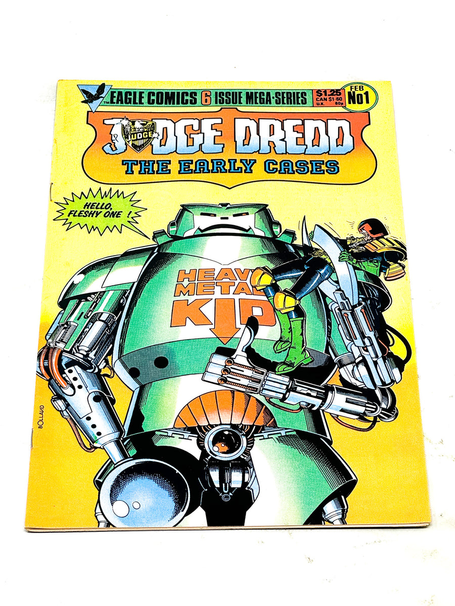 JUDGE DREDD - THE EARLY CASES #1. VFN CONDITION. – The Unreality Store