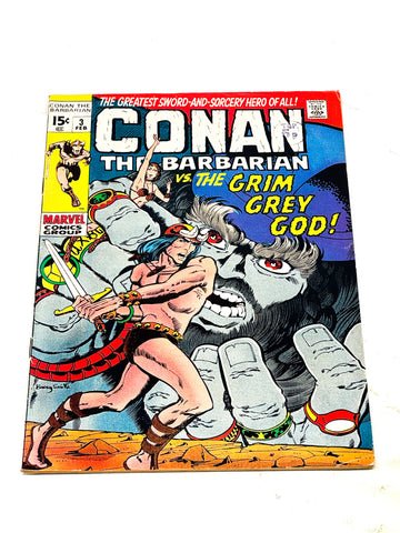 CONAN THE BARBARIAN #3. VG+ CONDITION.