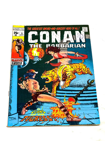 CONAN THE BARBARIAN #5. FN- CONDITION.