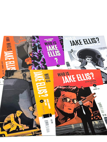 WHO IS JAKE ELLIS? #1-5. COMPLETE SET!