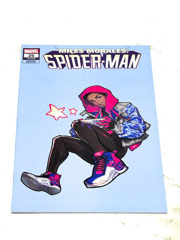 MILES MORALES SPIDER-MAN #26. VARIANT COVER. NM CONDITION.