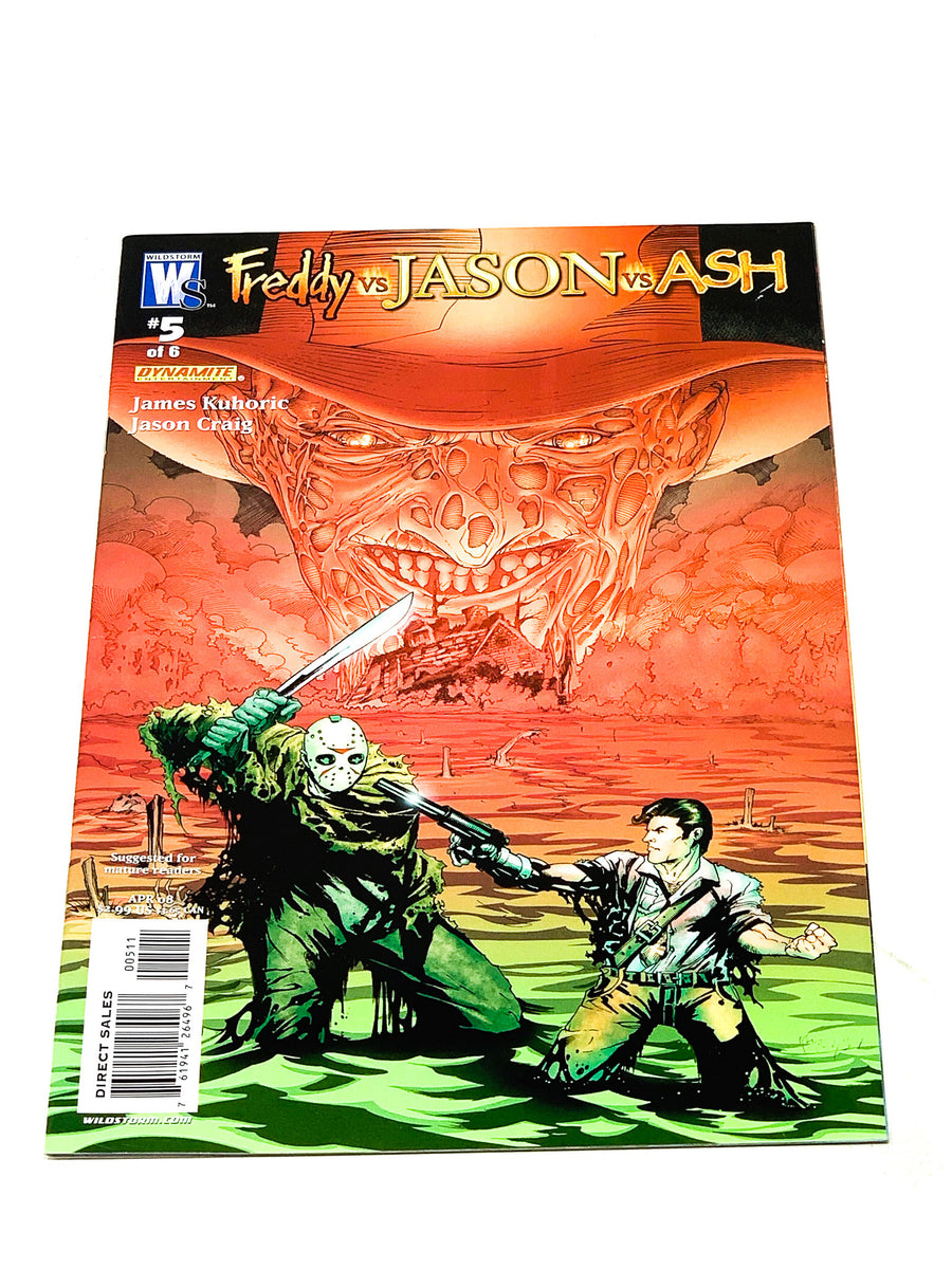 FREDDY VS JASON VS ASH #5. NM CONDITION. – The Unreality Store