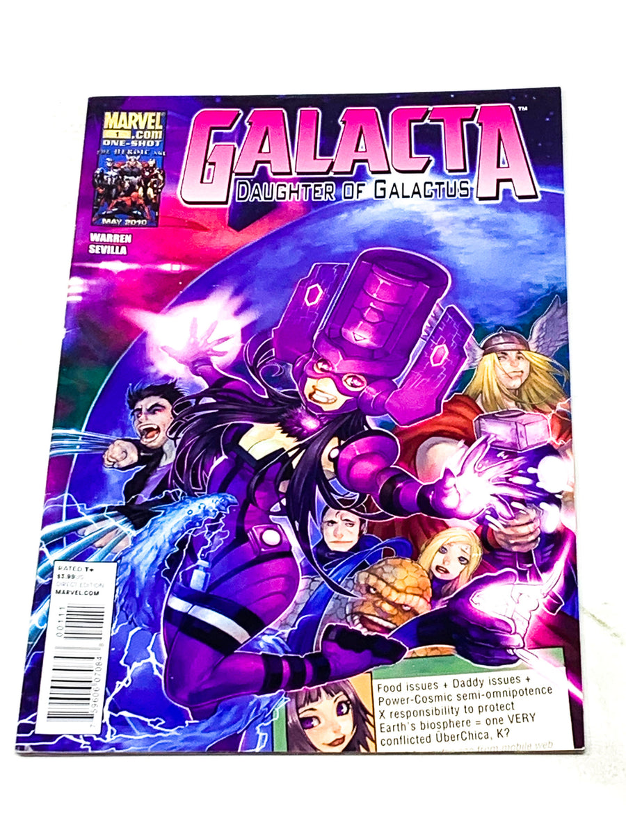 GALACTA: Daughter of Galactus コミック　非売品 Galacta: Daughter of Galactus #1 (Marvel Comics July 2010) for
