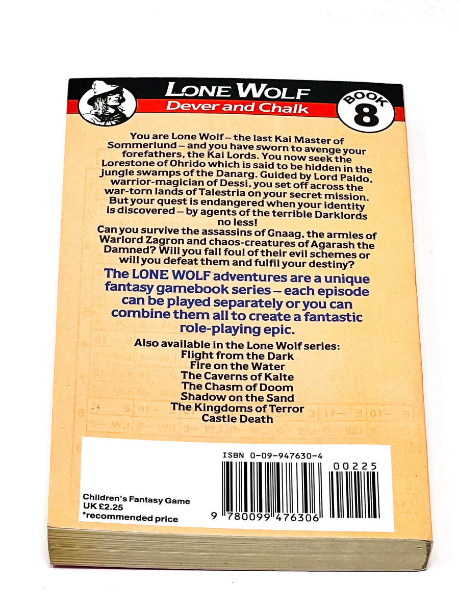 LONE WOLF BOOK 8 - THE JUNGLE OF HORRORS. VFN+ CONDITION. – The ...