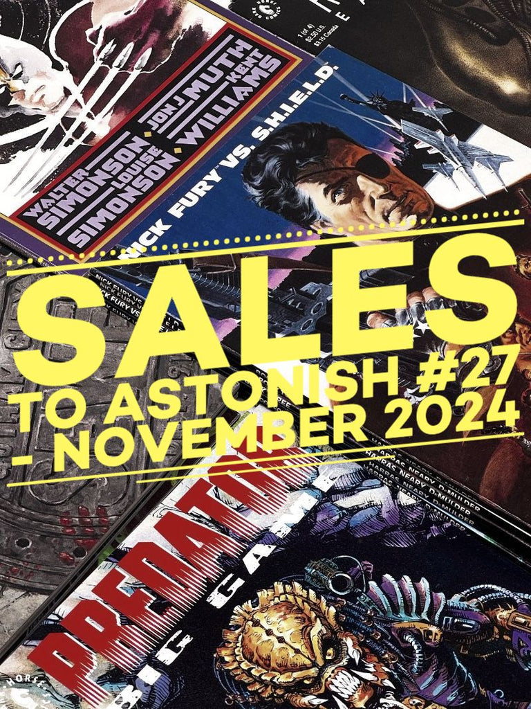 SALES TO ASTONISH #27 - NOVEMBER 2024