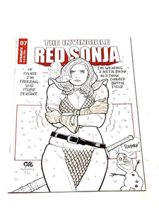HUNDRED WORD HIT #237 - THE INVINCIBLE RED SONJA #7