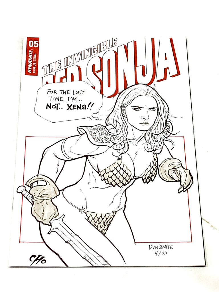 HUNDRED WORD HIT #186 - INVINCIBLE RED SONJA #5