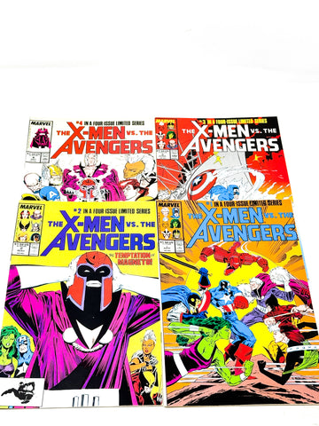 X-MEN VS AVENGERS #1-4. COMPLETE SET!