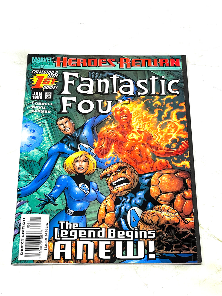 FANTASTIC FOUR VOL.3 #1. VFN+ CONDITION – The Unreality Store