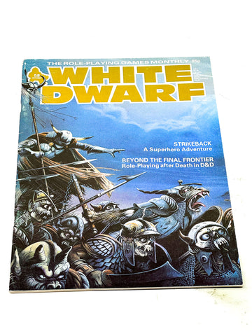 WHITE DWARF #58. FN+ CONDITION.