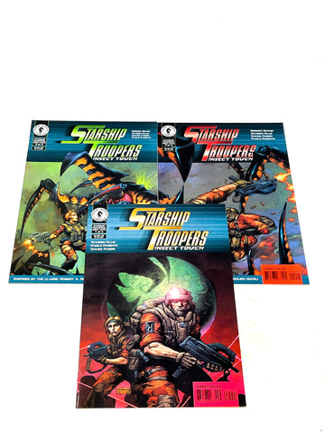 STARSHIP TROOPERS - INSECT TOUCH #1-3. COMPLETE SET!