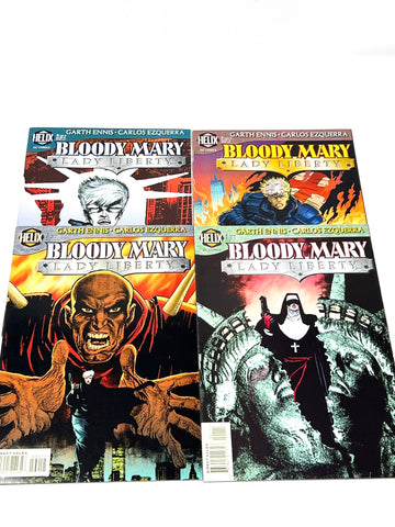 BLOODY MARY - LADY LIBERTY #1-4. COMPLETE SET!