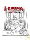 SHEENA - QUEEN OF THE JUNGLE: FATAL EXAMS #1. NM- CONDITION.