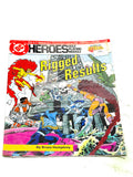 DC HEROES RPG - RIGGED RESULTS. VFN+ CONDITION.
