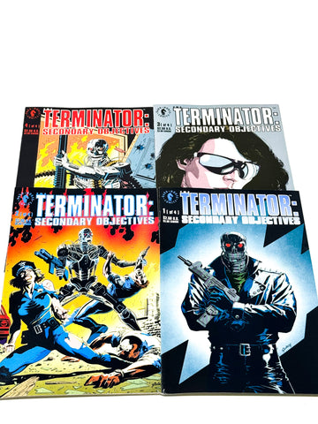 TERMINATOR - SECONDARY OBJECTIVES #1-4. COMPLETE SET!