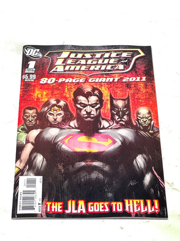 JUSTICE LEAGUE OF AMERICA - 80 PAGE GIANT 2011 #1.VFN CONDITION.