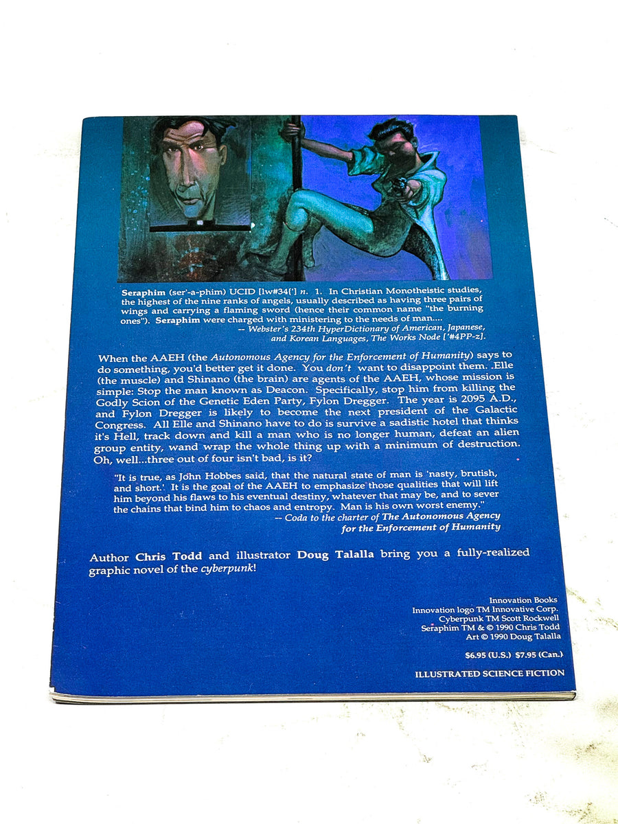 CYBERPUNK - THE SERAPHIM PROJECT. VFN CONDITION. – The Unreality Store