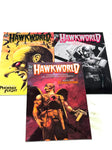 HAWKWORLD #1-3. COMPLETE SET!