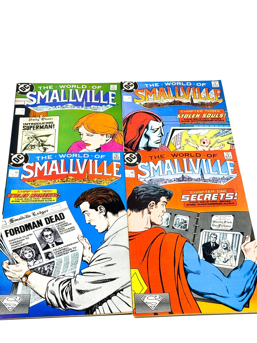 WORLD OF SMALLVILLE #1-4. COMPLETE SET! – The Unreality Store