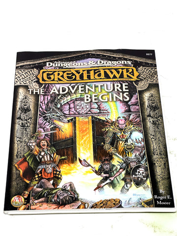 AD&D - GREYHAWK: THE ADVENTURE BEGINS. FN- CONDITION.