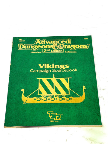 AD&D 2ND ED. VIKINGS CAMPAIGN SOURCEBOOK FN CONDITION.