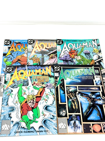 AQUAMAN VOL.3 #1-5. COMPLETE SET!