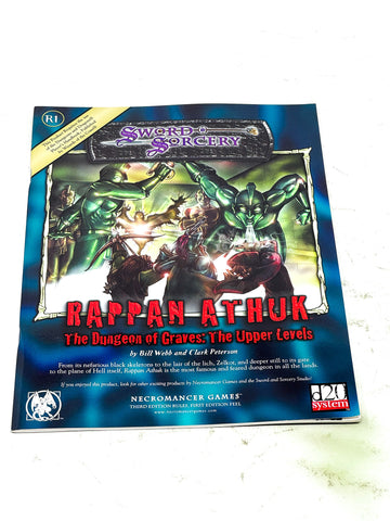 D20 SYSTEM - RAPPAN ATHUK: THE UPPER LEVELS. VFN CONDITION.