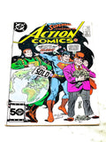 ACTION COMICS #573. VFN- CONDITION.