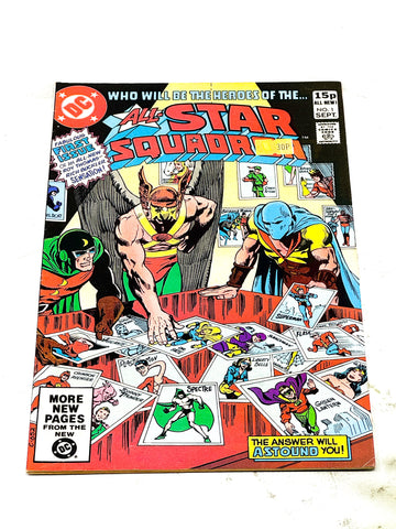 ALL STAR SQUADRON #1. FN CONDITION.