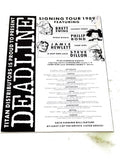 DEADLINE MAGAZINE #6. FN+ CONDITION.