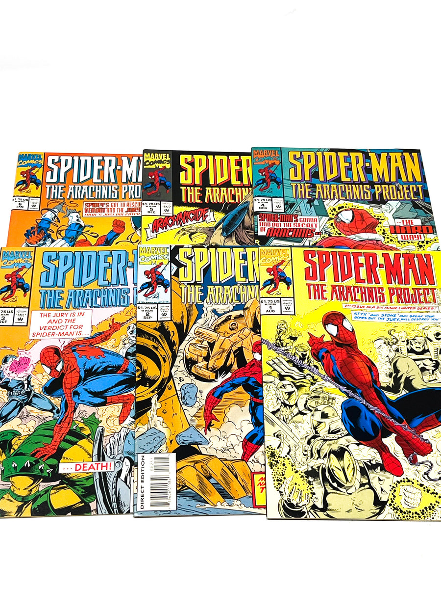 SPIDER-MAN - THE ARACHNIS PROJECT #1-6. COMPLETE SET! – The Unreality Store