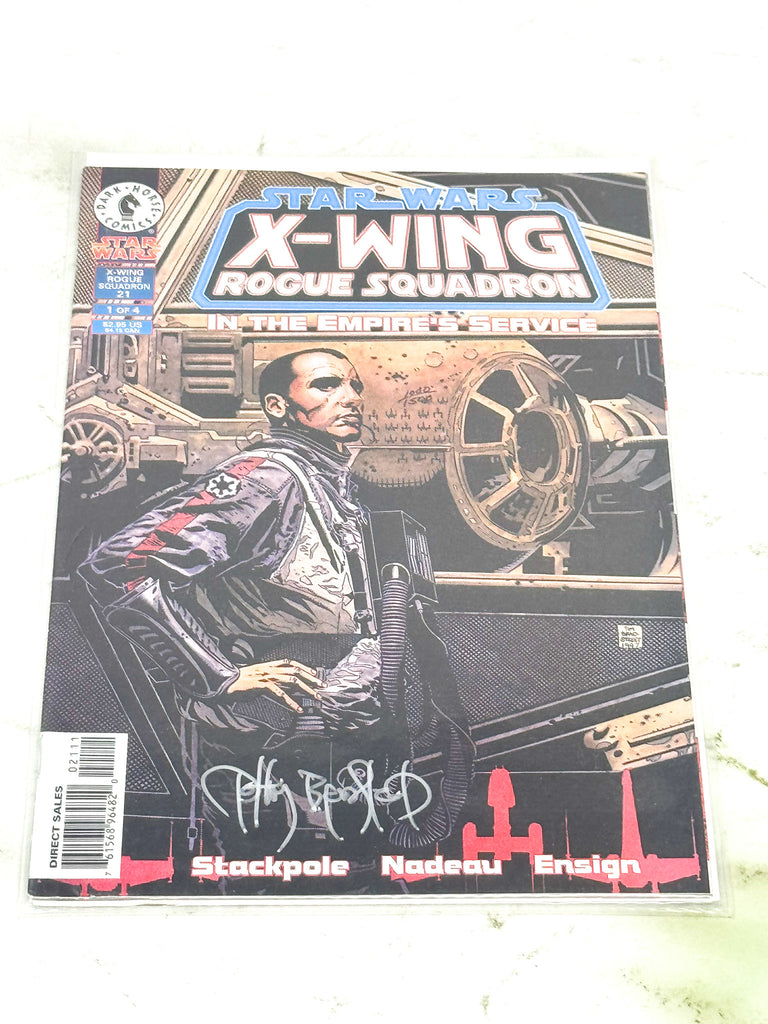 STAR WARS X-WING ROGUE SQUADRON NM- SIGNED - Main Image