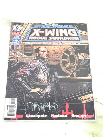 STAR WARS - X-WING ROGUE SQUADRON #21. NM- CONDITION. SIGNED.