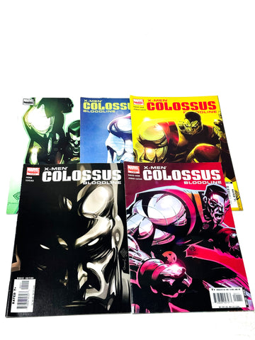 COLOSSUS - BLOODLINE #1-5. COMPLETE SET!