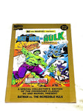 BATMAN VS THE HULK COLLECTORS EDITION #1. VG+ CONDITION.