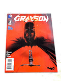 GRAYSON #1. NEW 52! VARIANT COVER. NM- CONDITION.