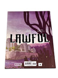 LAWFUL #4. VARIANT COVER. VFN+ CONDITION.