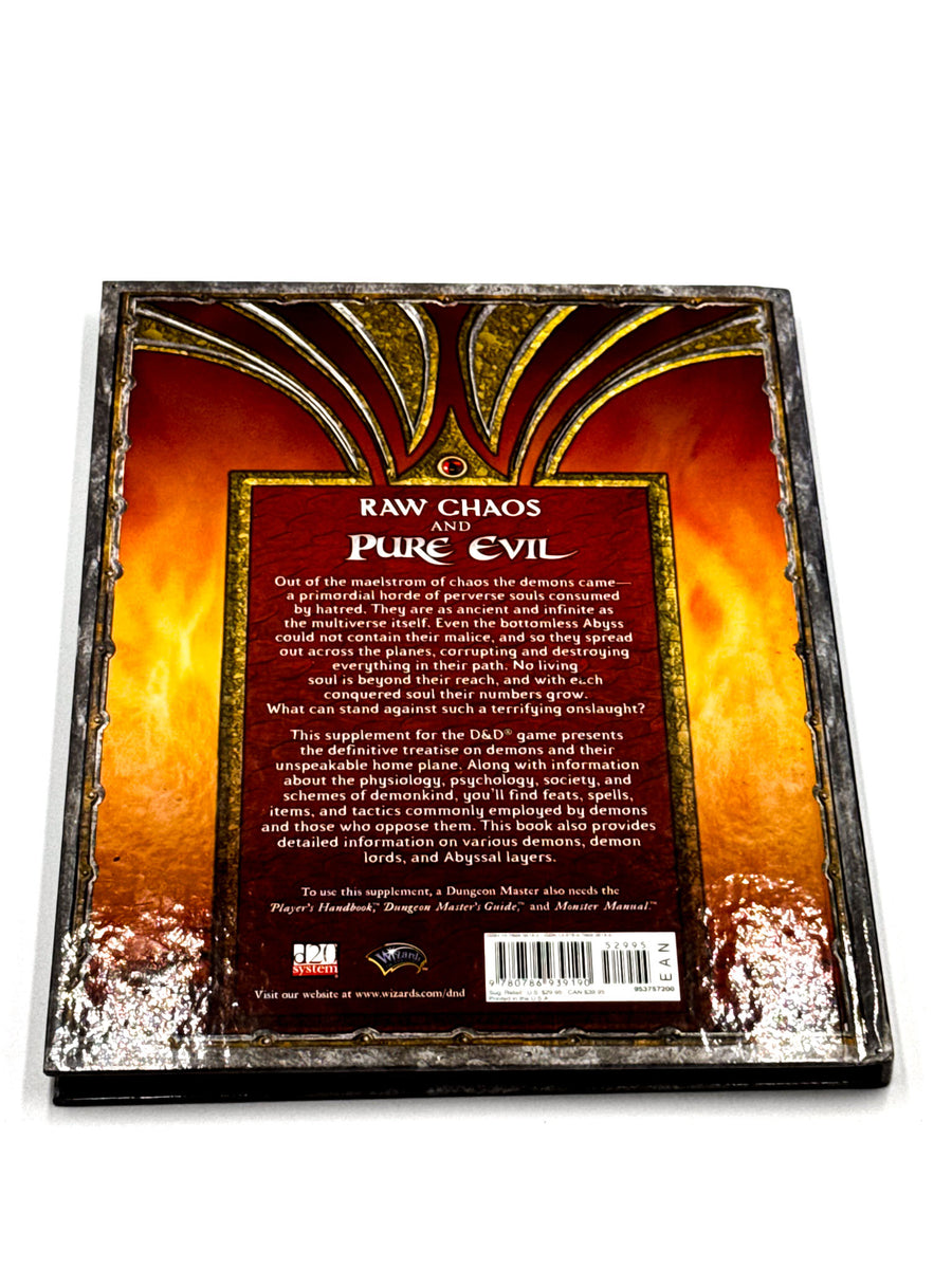 D&D - FIENDISH CODEX 1: HORDES OF THE ABYSS. VFN+ CONDITION. – The ...