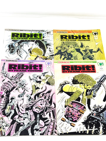 RIBIT #1-4. COMPLETE SET!