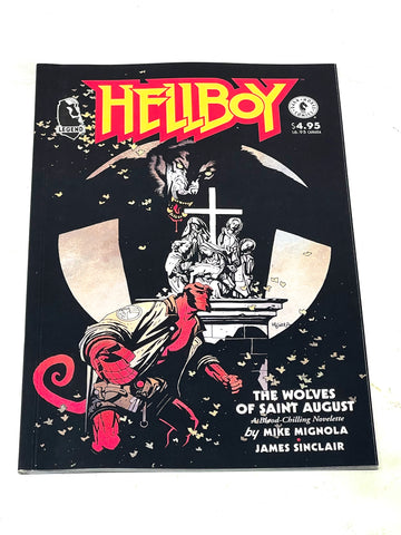 Hellboy Wolves HELLBOY - THE WOLVES OF SAINT AUGUST. NM- CONDITION. – The Unreality Store
