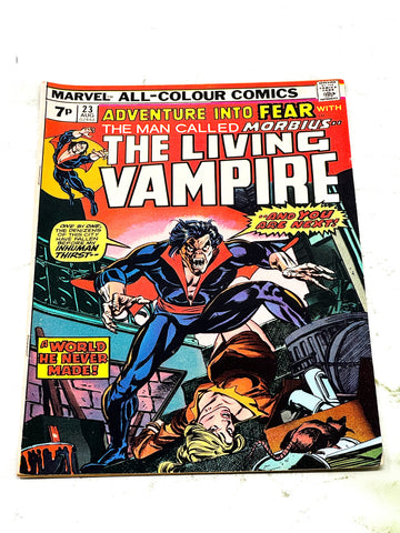 ADVENTURE INTO FEAR #23. VG+ CONDITION.