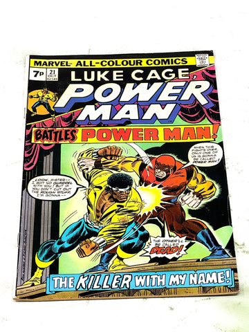 POWER MAN #21. FN CONDITION.