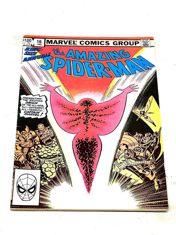 AMAZING SPIDER-MAN ANNUAL #16. FN- CONDITION.