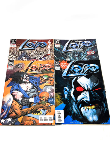 LOBO #1-4. COMPLETE SET!