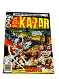Ka-Zar Vol.2 #18. Marvel Comics. 1976