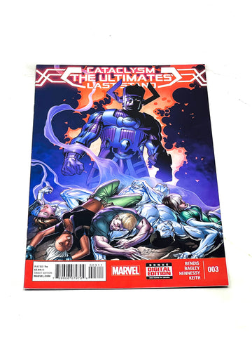 Marvel Comics Cataclysm - The Ultimates Last Stand #3 2014. The first time Miles Morales visits the mainstream Marvel Universe