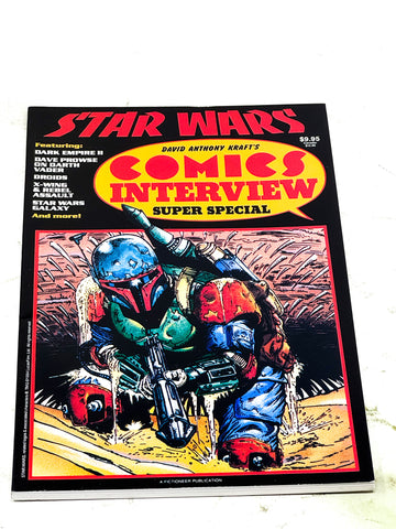 COMICS INTERVIEW SUPER SPECIAL - STAR WARS. VFN CONDITION.