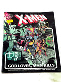 X-MEN - GOD LOVES, MAN KILLS. VG CONDITION.