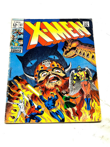 UNCANNY X-MEN #51. VG CONDITION