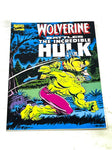 WOLVERINE BATTLES THE INCREDIBLE HULK. VFN+ CONDITION.